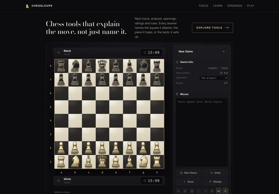 ChessLoupe homepage